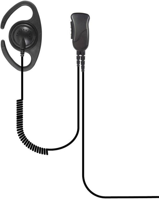 SPM-1283C, Defender, C Ring Lapel Microphone Fits Motorola TRBO/APX - The Earphone Guy
